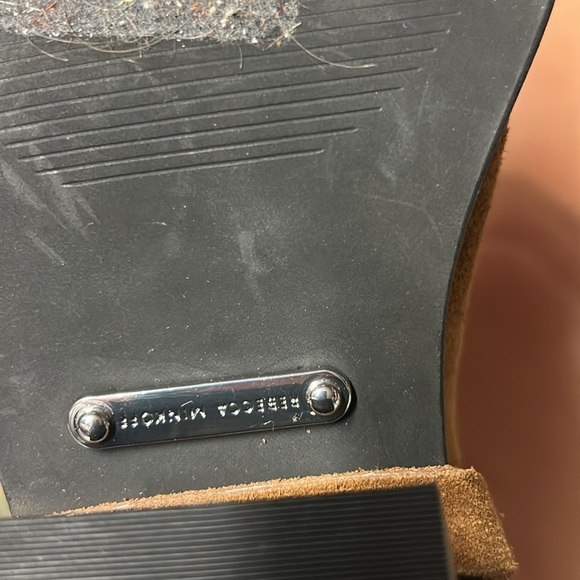 Rebecca Minkoff Brown Suede Ankle Boots - Picture 2 of 5